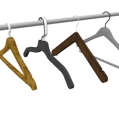 服装展陈服装专卖店衣架