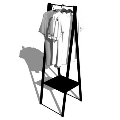 服装展陈服装专卖店衣架