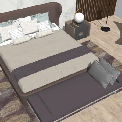 后现代港式北欧卧室