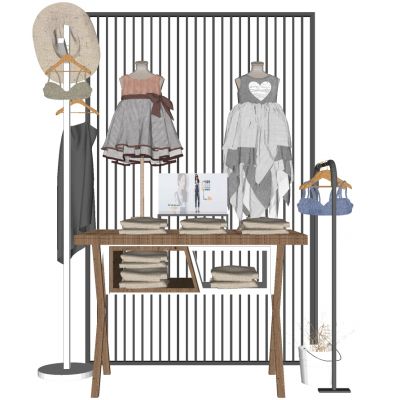 其他儿童服装专卖货架