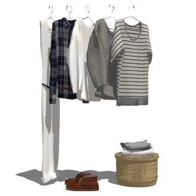 服装展陈服装店构件衣架