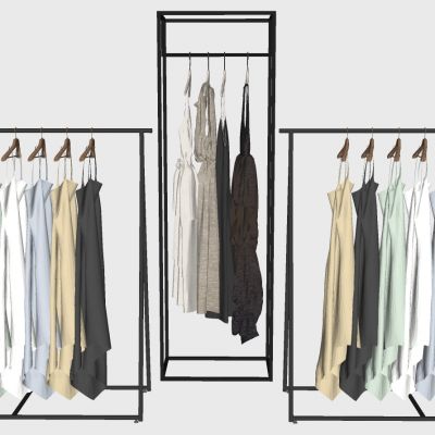 服装展陈服装店构件衣架