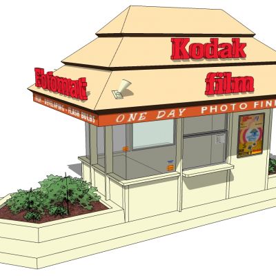 其他欧式现代售卖亭售货亭