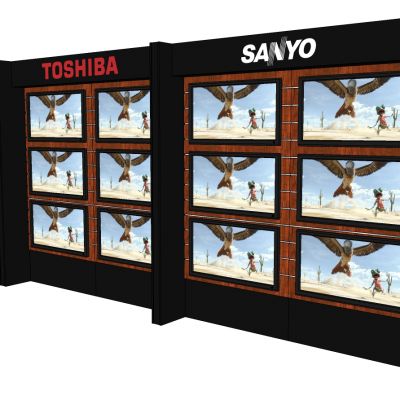 其他现代工业风照片墙展柜