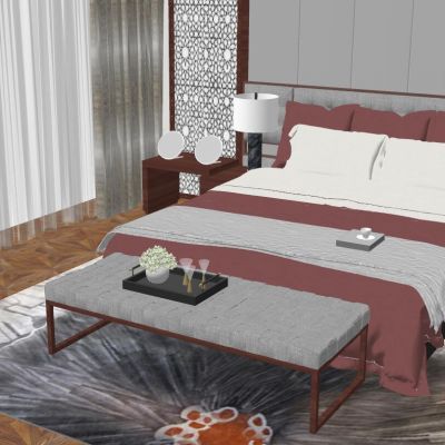 新中式日式卧室