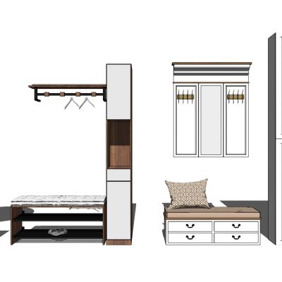 其他现代入口玄关衣柜