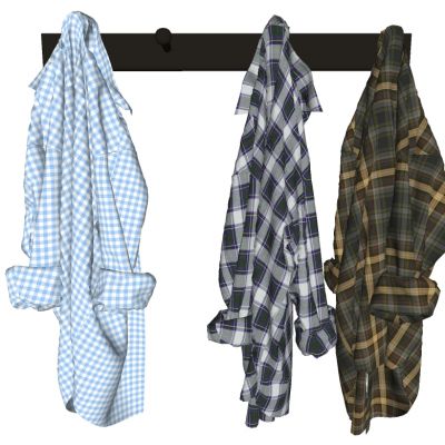 服装展陈服装专卖店衣架