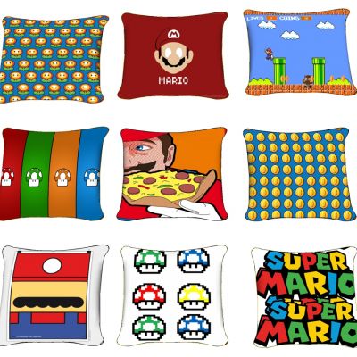 家纺精品儿童房卡通图案枕头抱枕