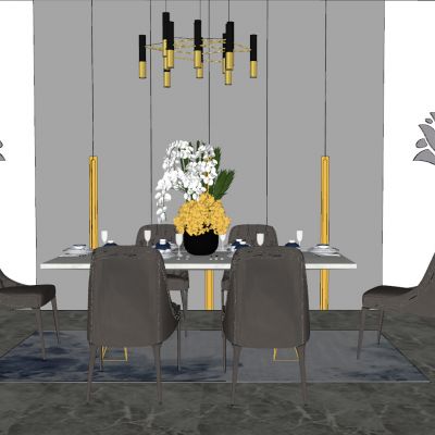 现代北欧轻奢餐厅