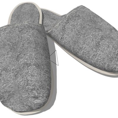 服装展陈宾馆拖鞋