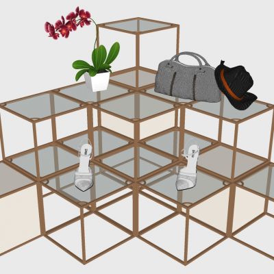 服装展陈服装专卖店展台