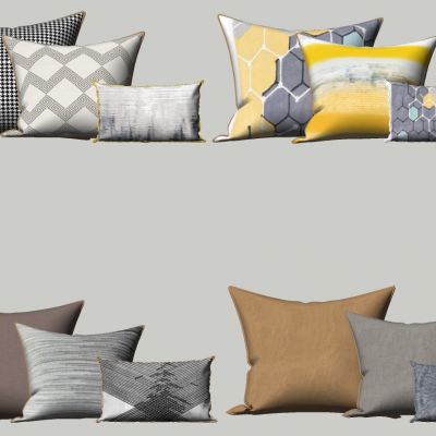 家纺现代新中式靠包抱枕坐垫