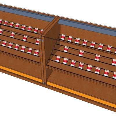 其他现代超市烟香烟展架