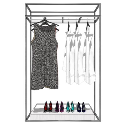 服装展陈服装专卖店衣架