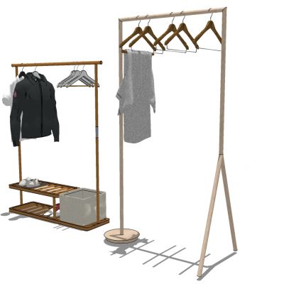 其他服装专卖店货架