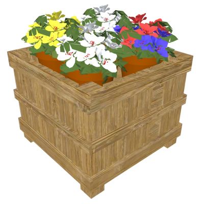 室外园林景观盆景盆栽盆栽