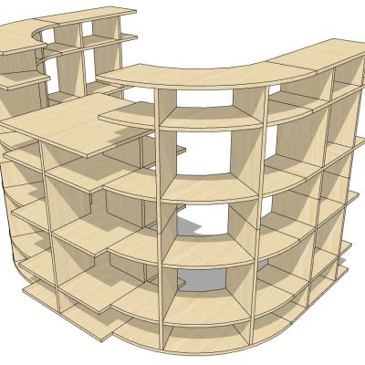 其他现代超市货架