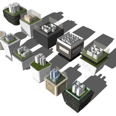 其他商场售楼处展示台展示柜