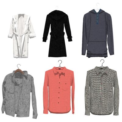 服装展陈男装衣服服饰