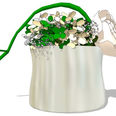 室外园林景观盆景盆栽盆栽