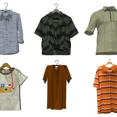 服装展陈男装衣服服饰