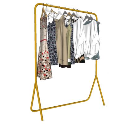 家纺服装衣服货架