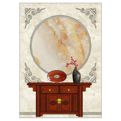 其他石材石材大理石拼花背景墙