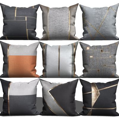 家纺现代轻奢现代新中式靠包坐垫抱枕