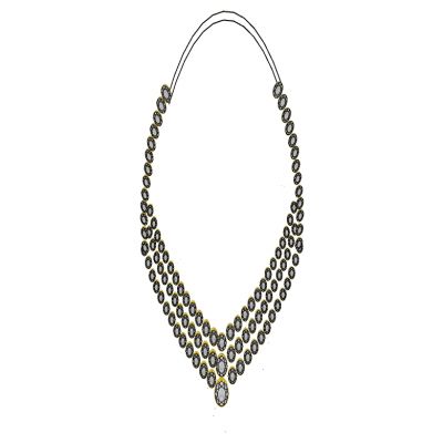 服装展陈珠宝首饰项链