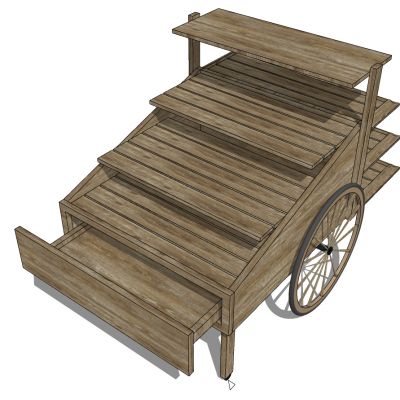 其他现代车轮马车储物柜