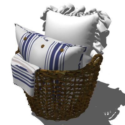 家纺精品枕头抱枕靠包抱枕编织箩筐