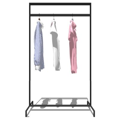 服装展陈服装专卖店衣架