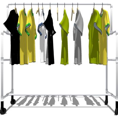 服装展陈服装专卖店衣架