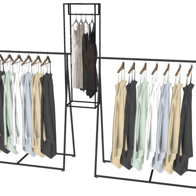 其他服装专卖店货架