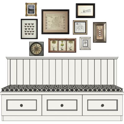 欧式美式换鞋柜