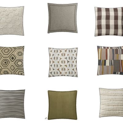 家纺现代新中式靠包坐垫抱枕