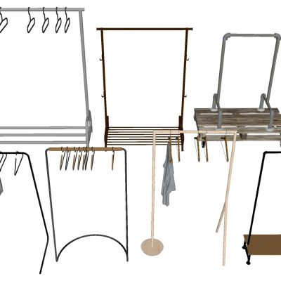 其他服装专卖店货架