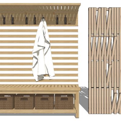 其他服装专卖店货架