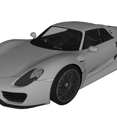 法拉利汽车跑车构件