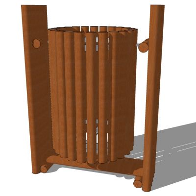 新中式户外垃圾桶垃圾箱