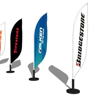 店标广告牌帆船