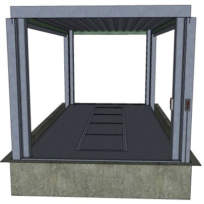 汽车维修车间升降梯