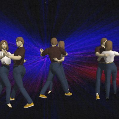 精细女性男性人物人群