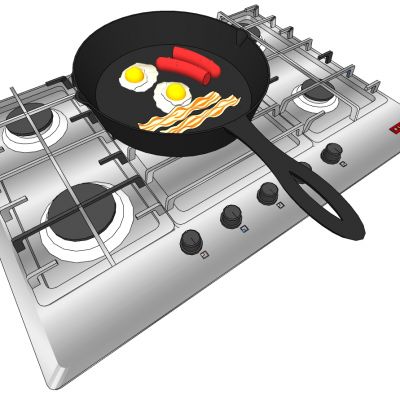 煤气灶灶具厨房设备锅