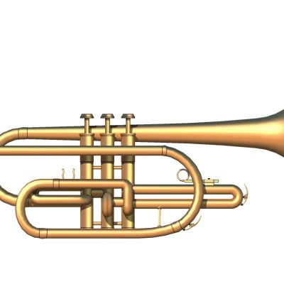 乐器音乐器材小号构件