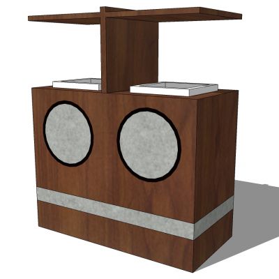 新中式户外垃圾桶垃圾箱