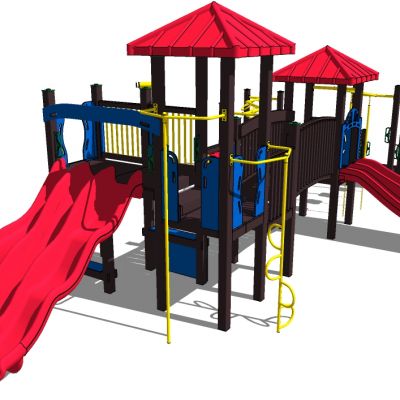 儿童游乐娱乐城设施器材滑梯构件