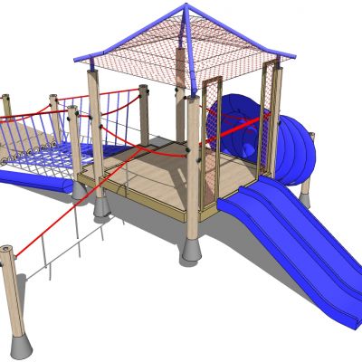 儿童游乐娱乐城设施器材滑梯构件