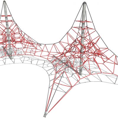 儿童游乐娱乐城设施器材攀爬网构件