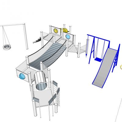 户外室外健身器材构件